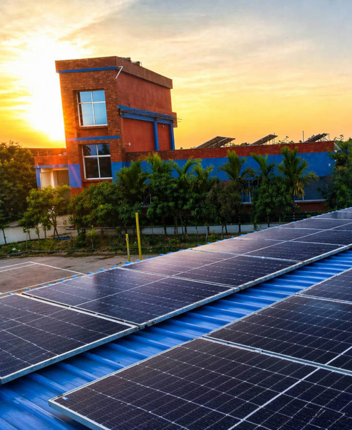 Rooftop solar in Dacope A rooftop solar hybrid system installed in Dacope